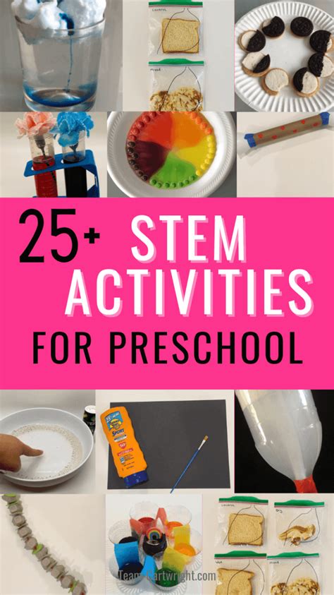 Preschool STEM Activities - Simple Activities for 3 & 4 Year Olds