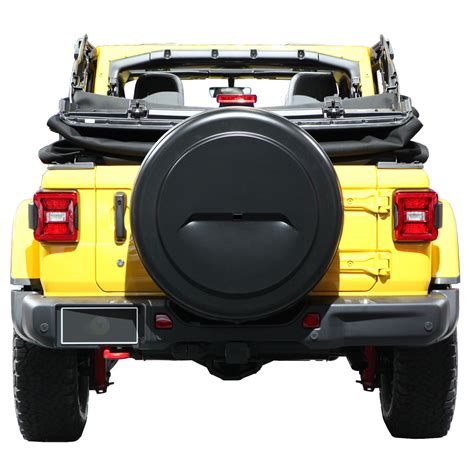 Rigid Tire Cover by Boomerang - Fits 32" & 33" Jeep Wrangler JL & JLU