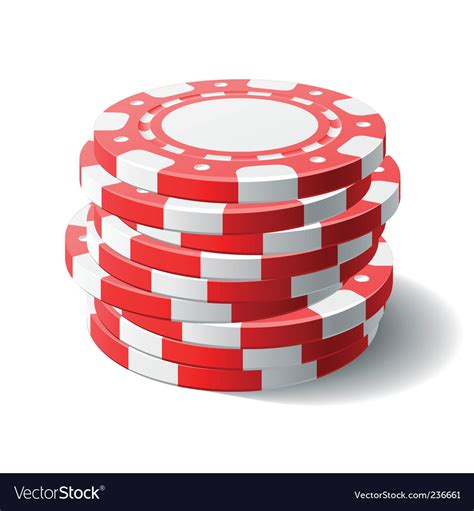 Gambling chips Royalty Free Vector Image - VectorStock