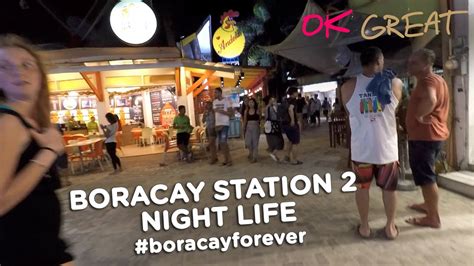 Boracay Island Night Life at Station 2 - Documentation - YouTube