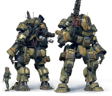 Titanfall Ogre concept art | 08 Video Games | Pinterest