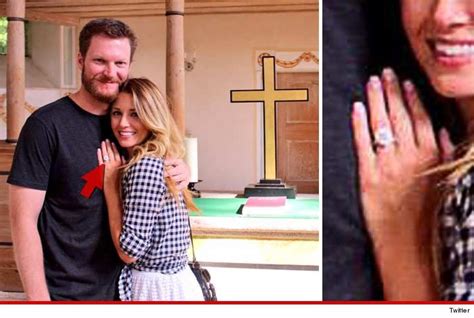 Dale Earnhardt Jr. -- Lures New Crew Chief Amy Reimann ... with Giant Diamond Ring!! | TMZ.com