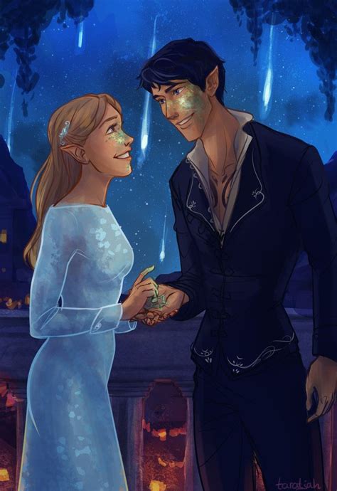 Starfall- ACOMAF. Feyre and Rhysand. by taratjah on Deviantart “For all ...