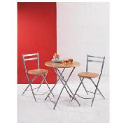 2 seat dining table and 2 chairs