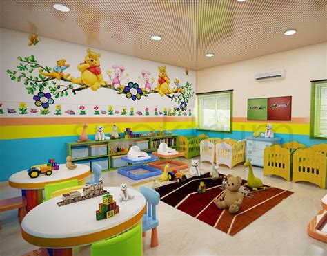 Creche Design on Behance | Design, School interior, Concept design