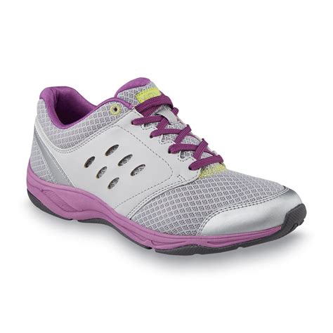 Vionic Women's Venture Gray/Purple Athletic Shoe