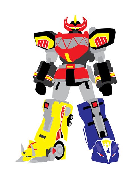 Megazord Drawing at GetDrawings | Free download