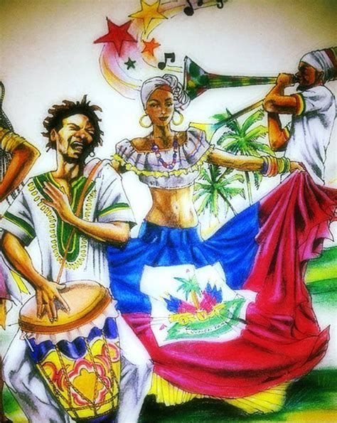 The Haitian Republic. | Haitian art, Afro art, Caribbean art