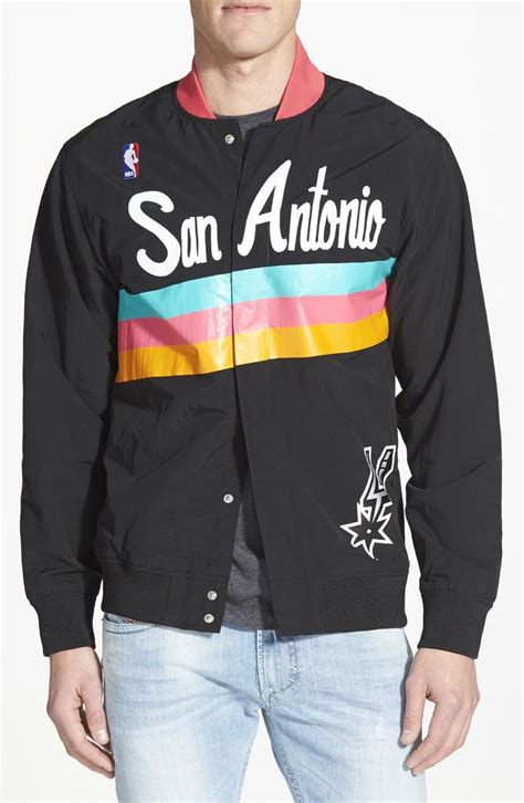 Mitchell & Ness 'San Antonio Spurs' Warm-Up Jacket | Nordstrom