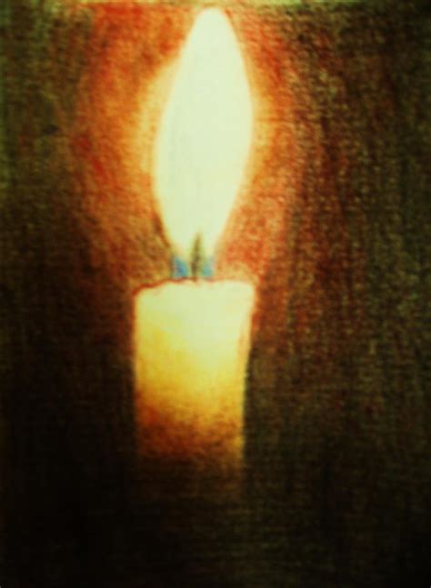 Candlelight Drawing by Marie Higgins - Fine Art America