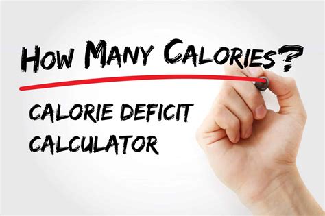 How Many Calories Should I Eat to Lose Weight? Calorie Deficit Calculator