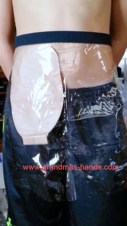 Urostomy Bag Shower Protector | Grandma's Hands