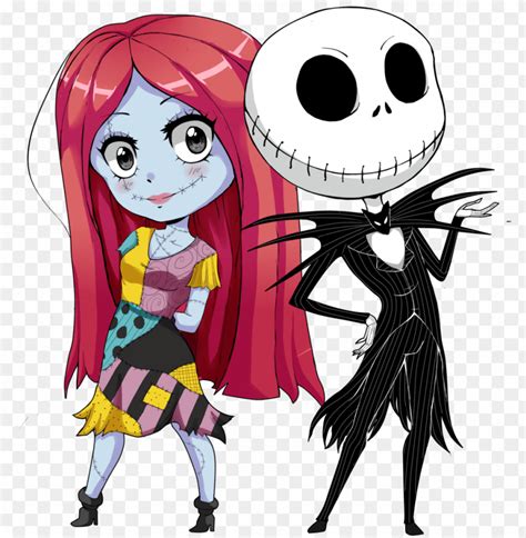 The Nightmare Before Christmas - Jack And Sally Vector PNG Transparent With Clear Background ID ...