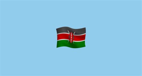 🇰🇪 Flag: Kenya Emoji on Twitter Emoji Stickers 13.1