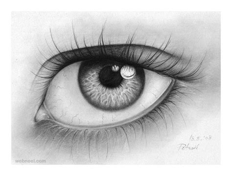 Beautiful Eye Drawing 19 - Preview