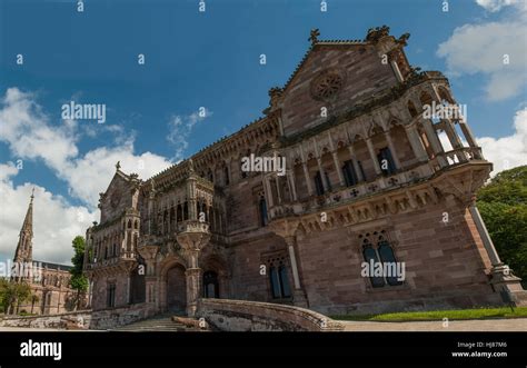 Sobrellano Palace at Comillas Stock Photo - Alamy