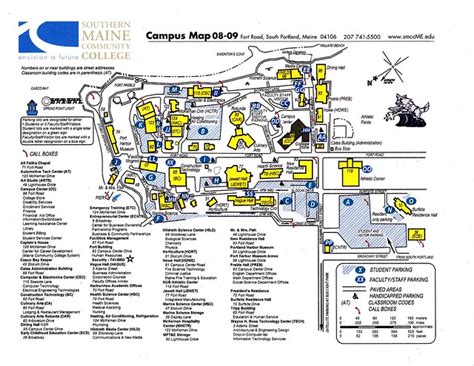 Smcc South Portland Campus Map - United States Map