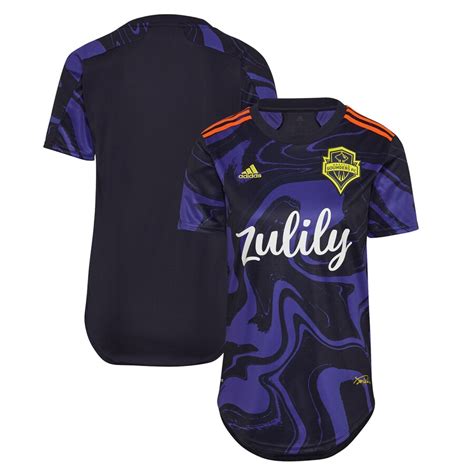 Women's Seattle Sounders FC adidas Purple 2021 The Jimi Hendrix Kit ...