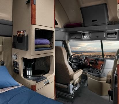 Freightliner Cascadia | Semi trucks interior, Truck interior, Freightliner trucks