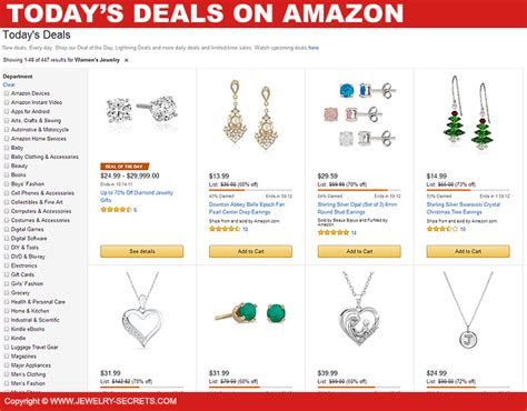 Amazon Jewelry Deals – Jewelry Secrets