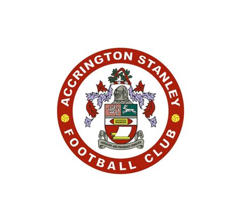 Accrington Stanley FC logo png vector - Stockvec