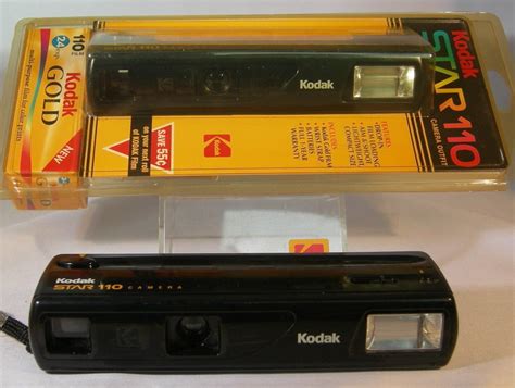 Kodak star 110 | Vintage cameras, Vintage electronics, Kodak