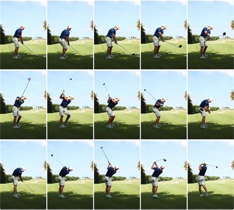 Matthew Wolff’s golf swing sequence