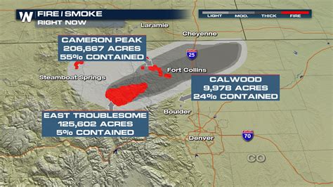 Explosive Growth in Colorado Wildfires, Some Relief Possible this ...