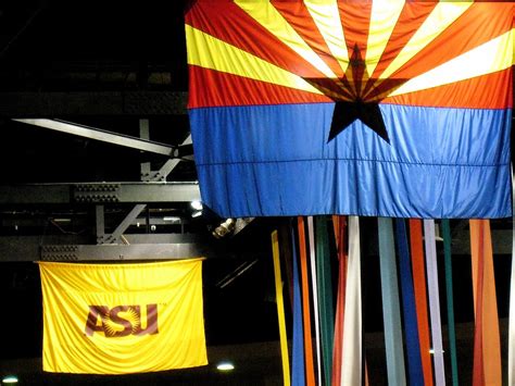 Arizona State University / Arizona | Banners in the roof of … | Flickr