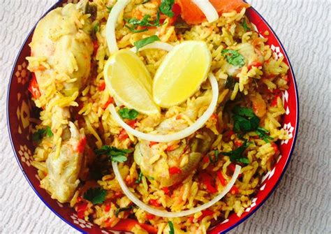 Mughlai Chicken Biryani Recipe by Beula Pandian Thomas - Cookpad