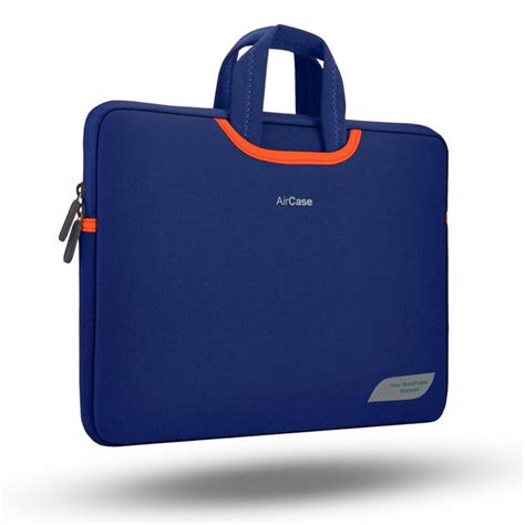 AirCase Laptop Messenger Bag Case Cover Pouch for 15.6 -Inch Laptop Bag for Men & Women (Blue)