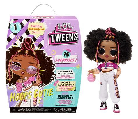 LOL Surprise Tweens Fashion Doll Hoops Cutie With 15 Surprises - Walmart.com