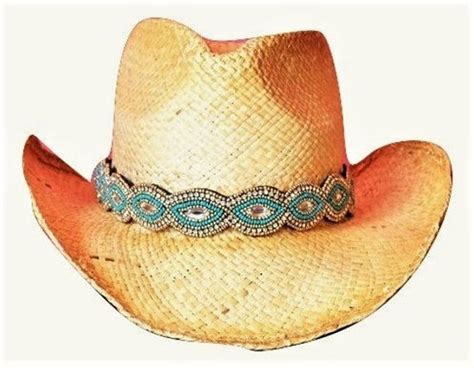 Turquoise Hat Band - Crystal Hat band - Adjustable Hatband - Cowboy Hat Band - Western Hat Band ...