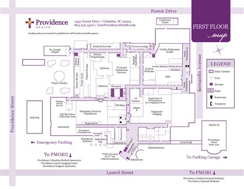 Providence Hospital Anchorage Campus Map