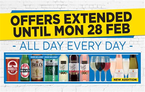 Wetherspoon Drinks Offer Extended - The Skydome, Coventry