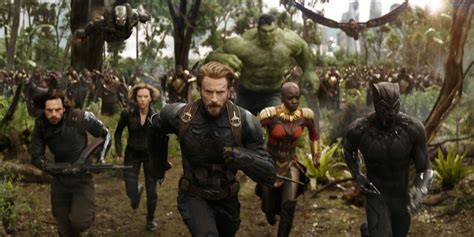 Avengers: Infinity War Scene Features 40 Superheroes