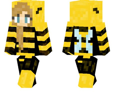 Bee Girl | Minecraft PE Skins