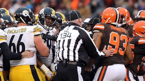 Steelers vs Browns Ranked as NFL’s top Rivalry of 2019