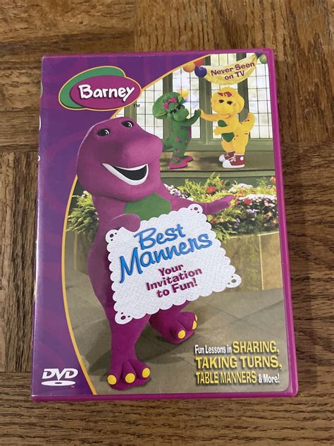 Barney Best Manners DVD 45986028181 | eBay