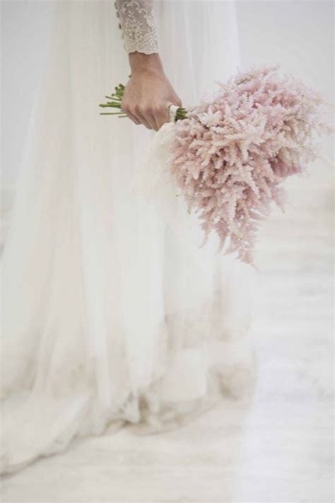 Astilbe Flower bouquet wedding - Hi Miss Puff