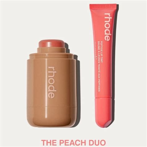 Rhode The Peach Duo in 2024 | Scented lotion, Blush makeup, Makeup