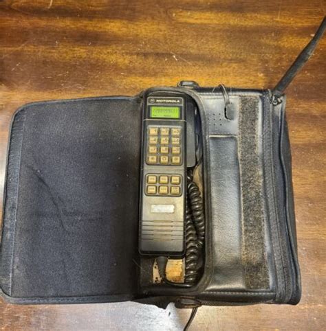 Vintage TURNS ON!! Motorola Bag Car PHONE SCN2744A WORKING PORTABLE 1990's | eBay