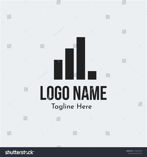 Chart Graph Logo Vector Template Simple Stock Vector (Royalty Free) 1518676478 | Shutterstock