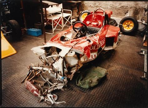 Jochen Rindt Lotus After His Fatal Accident At The Italian GP In 1970 | Formula one, F1 racing ...