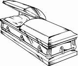 Casket Patents Drawing Sketch Coloring Page sketch template
