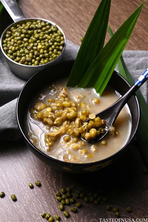 Sweet Mung Bean Soup (Bubur Kacang Hijau) - Taste of Nusa