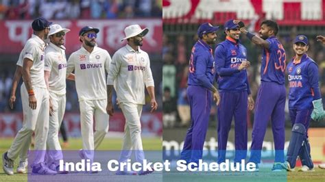 India Cricket Schedule: Upcoming India ODI, T20 and Test Matches - myKhel