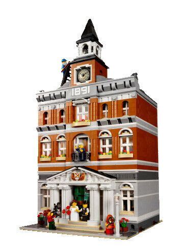 LEGO 10224 Town Hall Retired Set Modular Building | Modular building, Town hall, Best lego sets