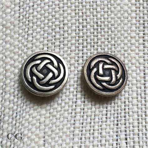 Celtic Knot Stud Earrings Vintage Celtic Knot Earrings