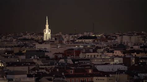 Hd Version - Night View Of Madrid With Lots Stock Footage SBV-338059469 ...